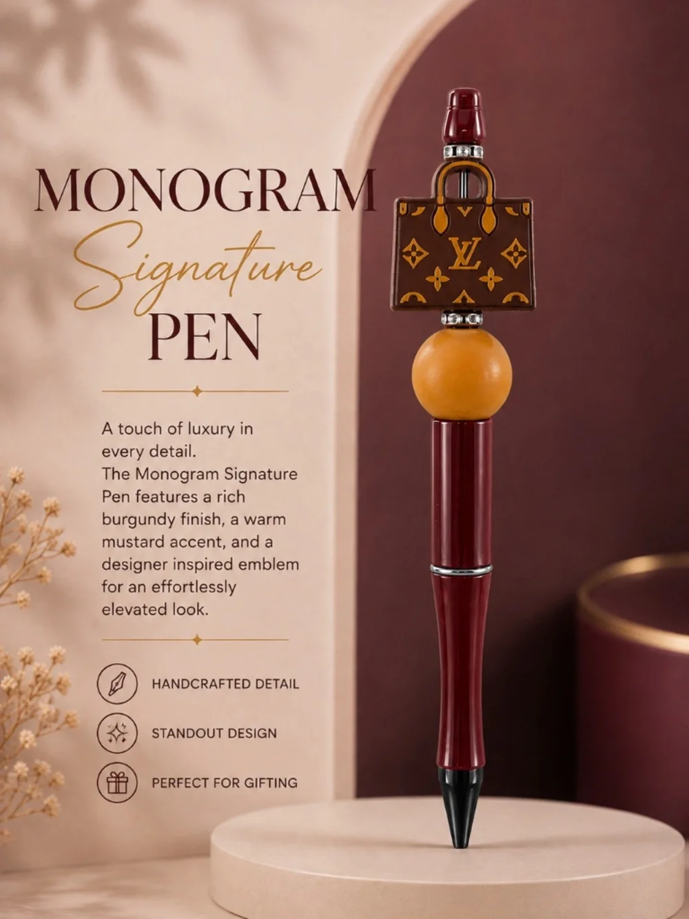 Signature Beaded Pen